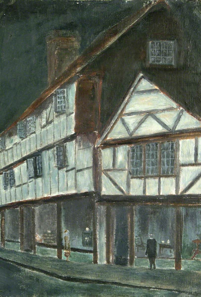 Old Godalming by Moonlight