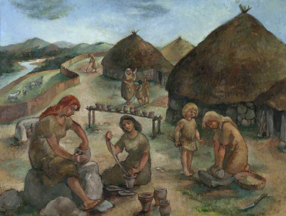 Stone Age Period Art   SRY HSM FP 8 81 001 