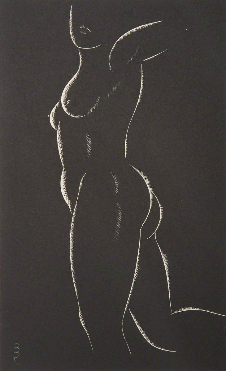 Female Nude, Standing