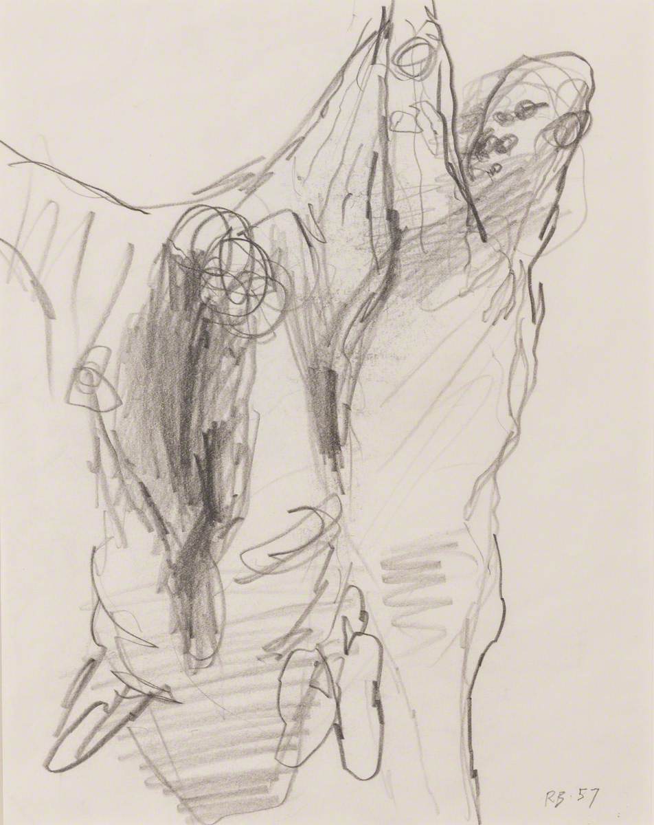 Study for 'Meat Porters'