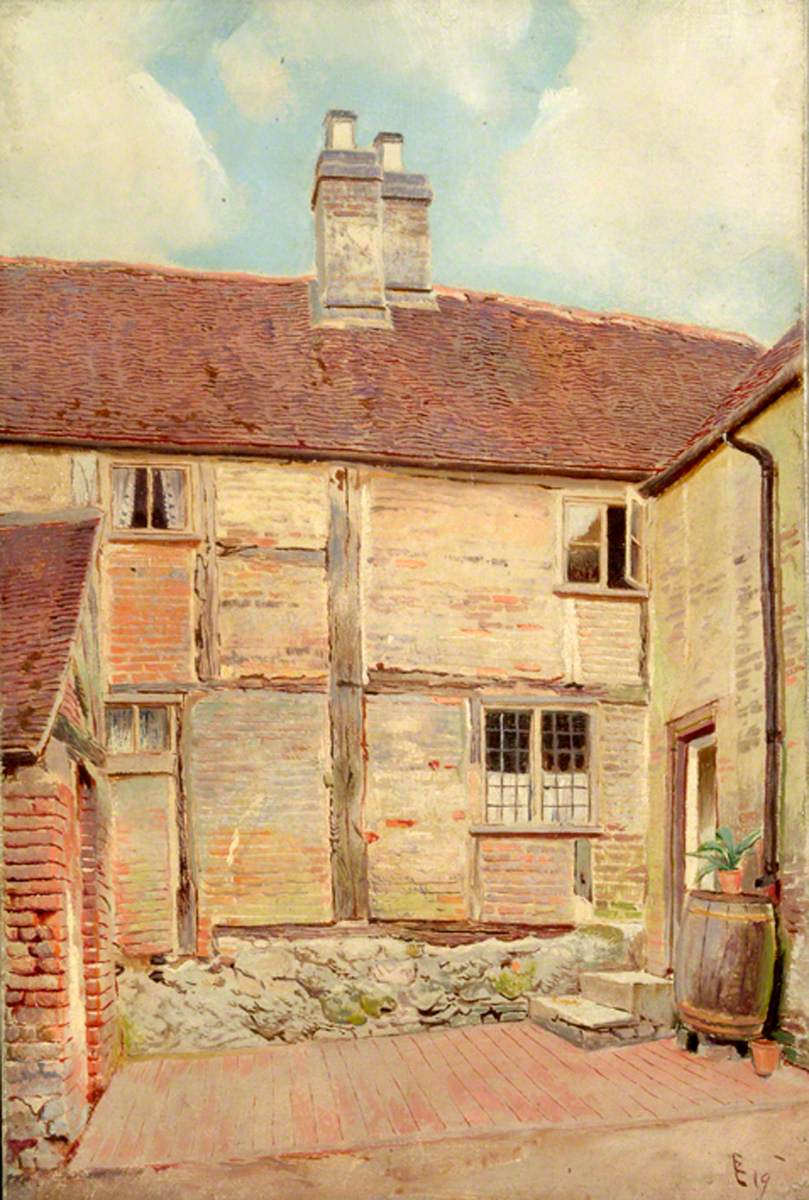 Rear of Cottage at Godstone, Surrey