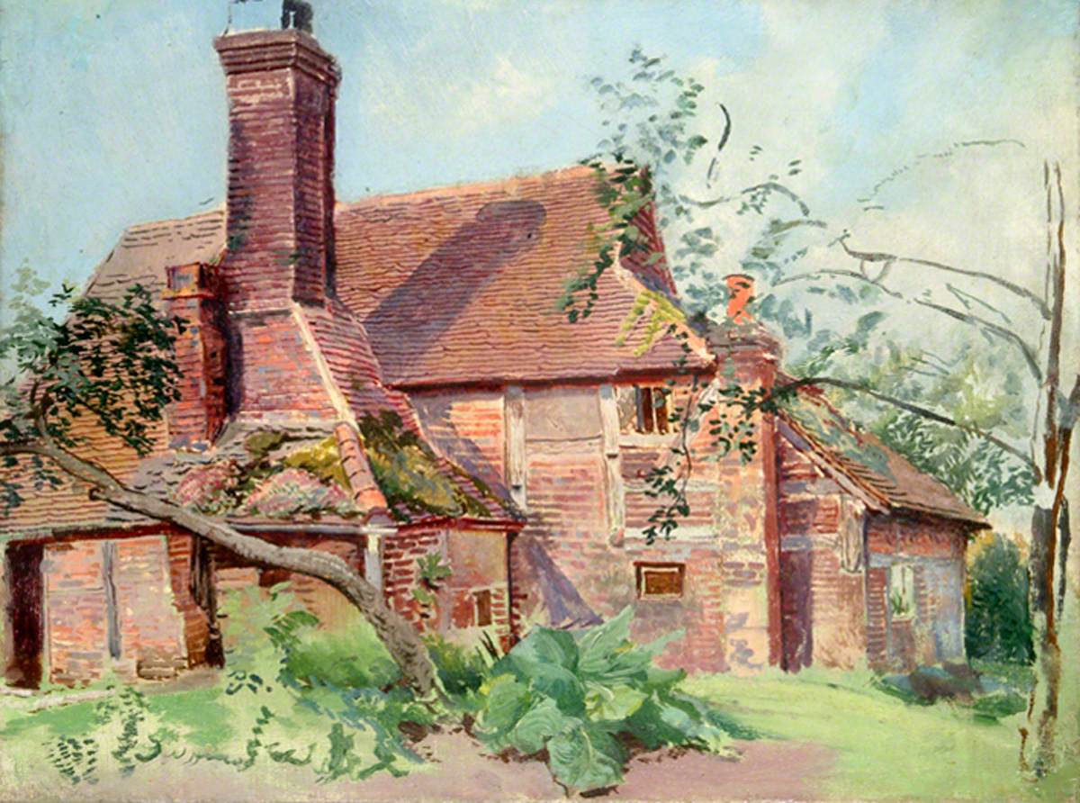 Exterior View of Cottage at Outwood, Surrey