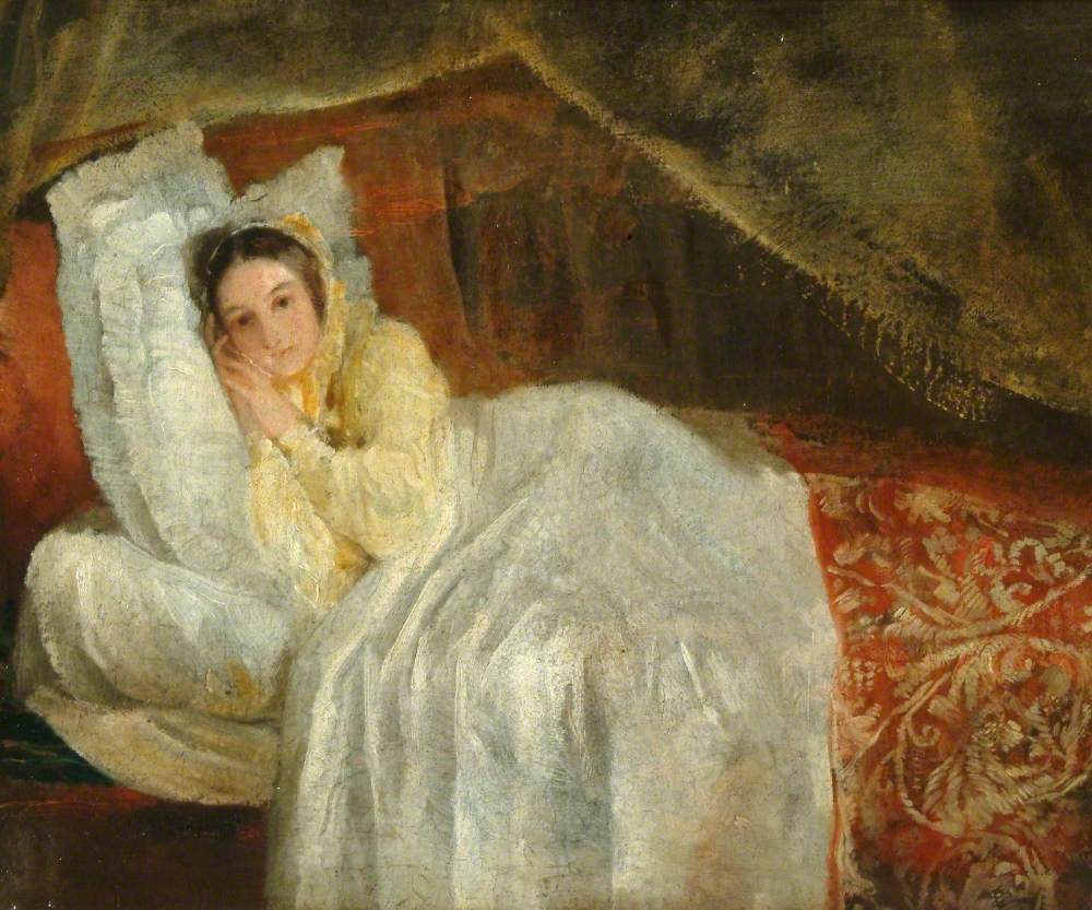 Lady Holland on Daybed
