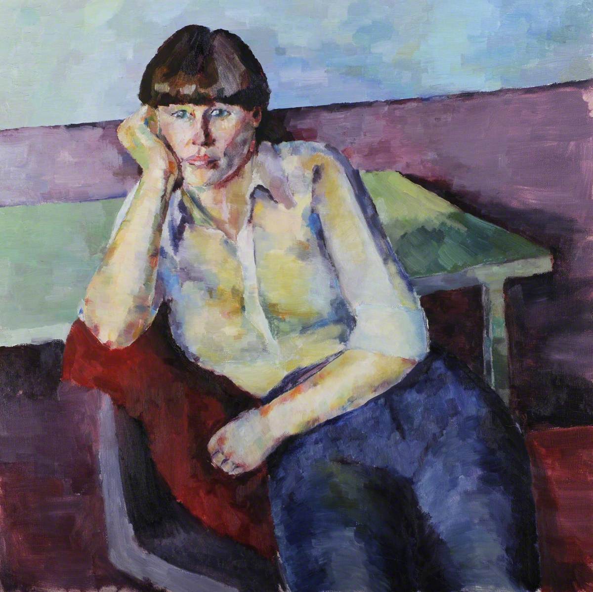 Portrait of a Seated Girl