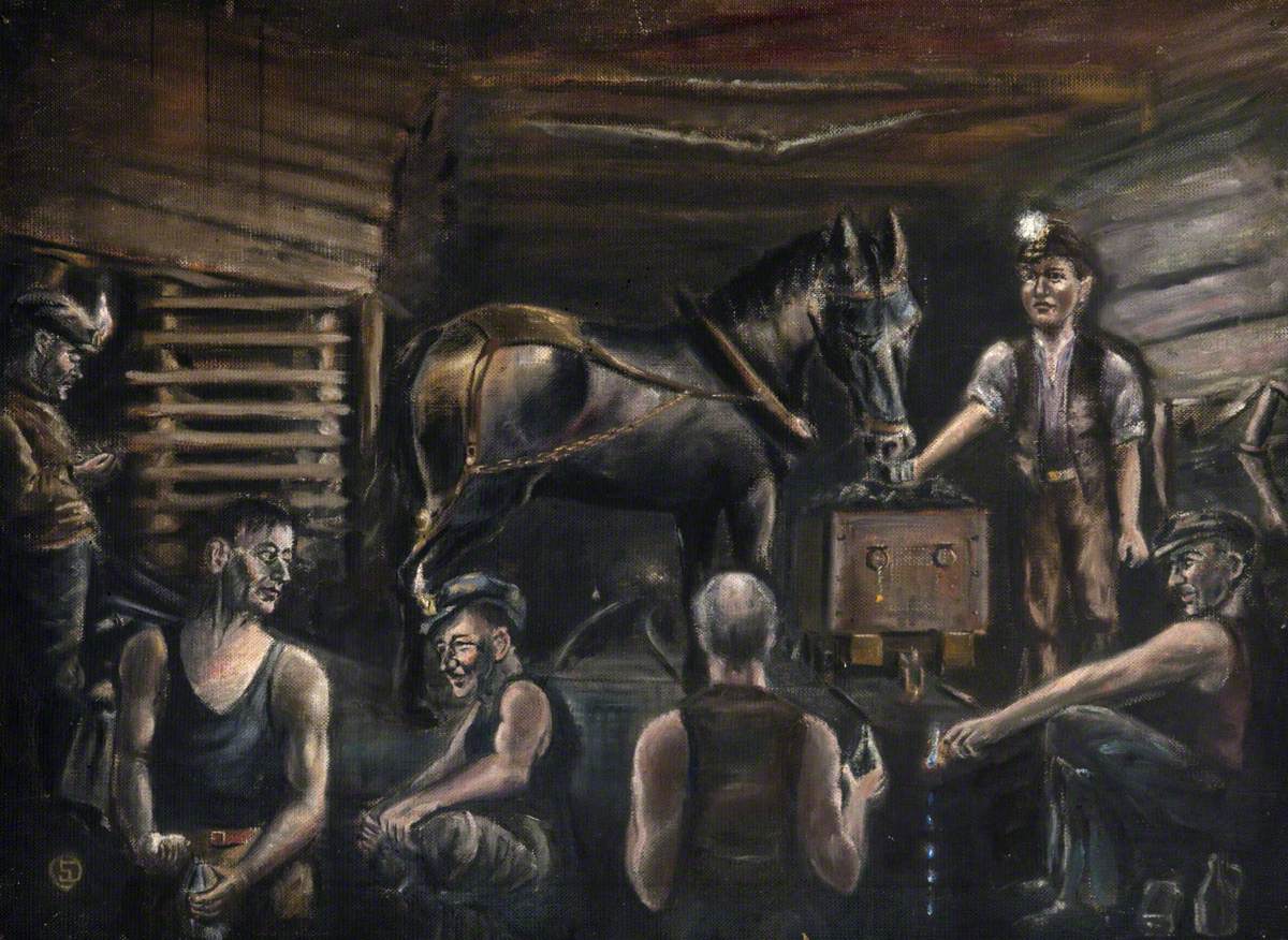 Underground Scene with a Pony