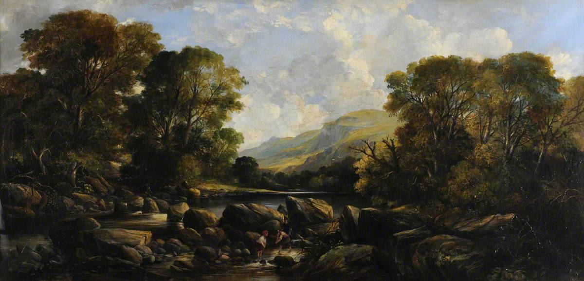 Landscape (Guddling for Trout)