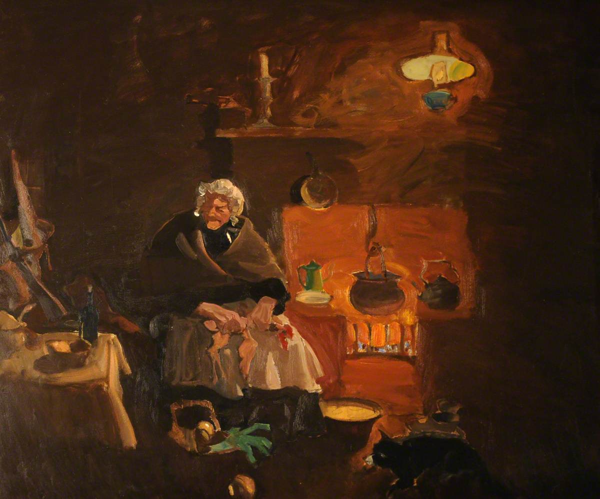 'Nursing Her Wrath'
