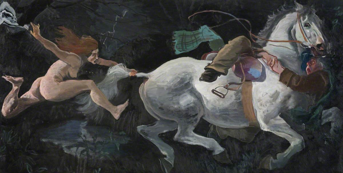 'Claught by Her Rump'
