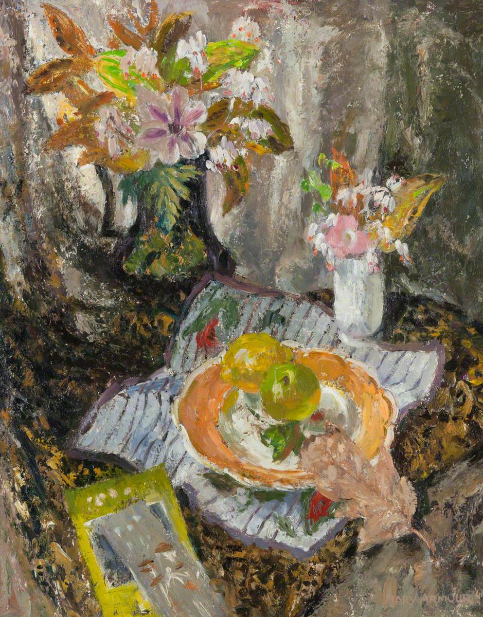 Still Life with Leaf