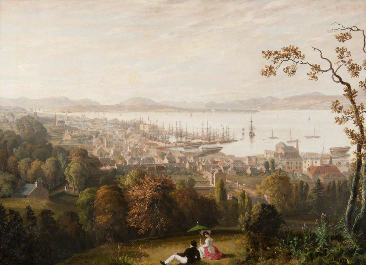 Greenock from the East