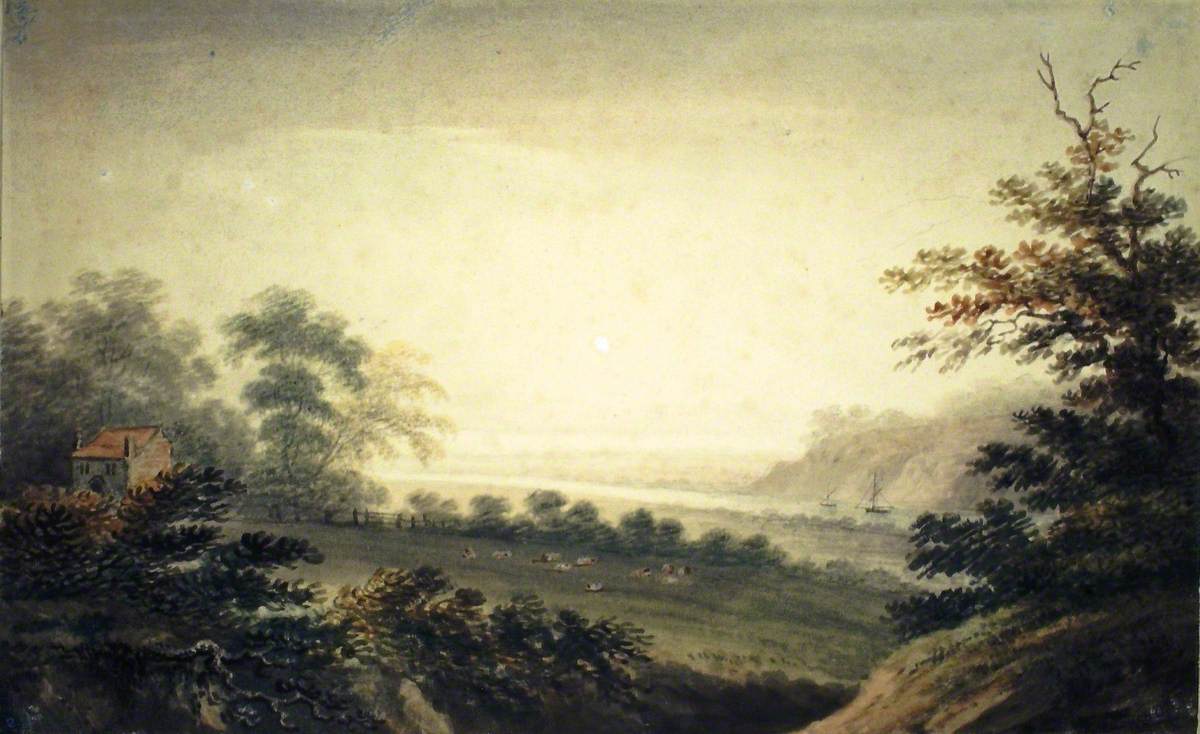 View of Wye and Severn below Chepstow