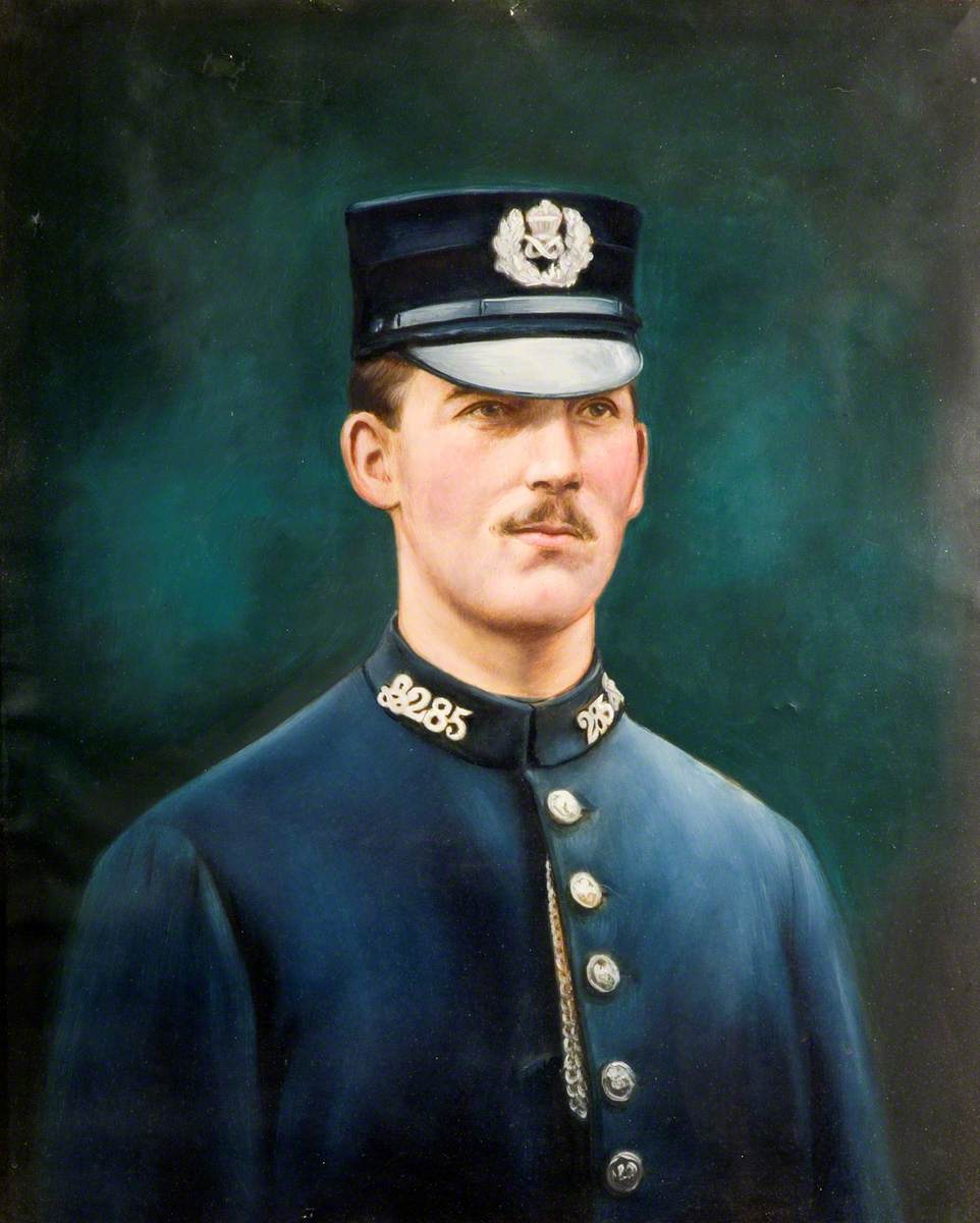 Portrait of a Staffordshire Policeman