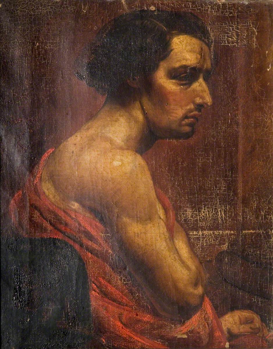 Portrait of a Young Man in a Toga