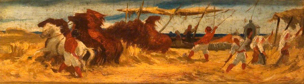 Threshing Corn
