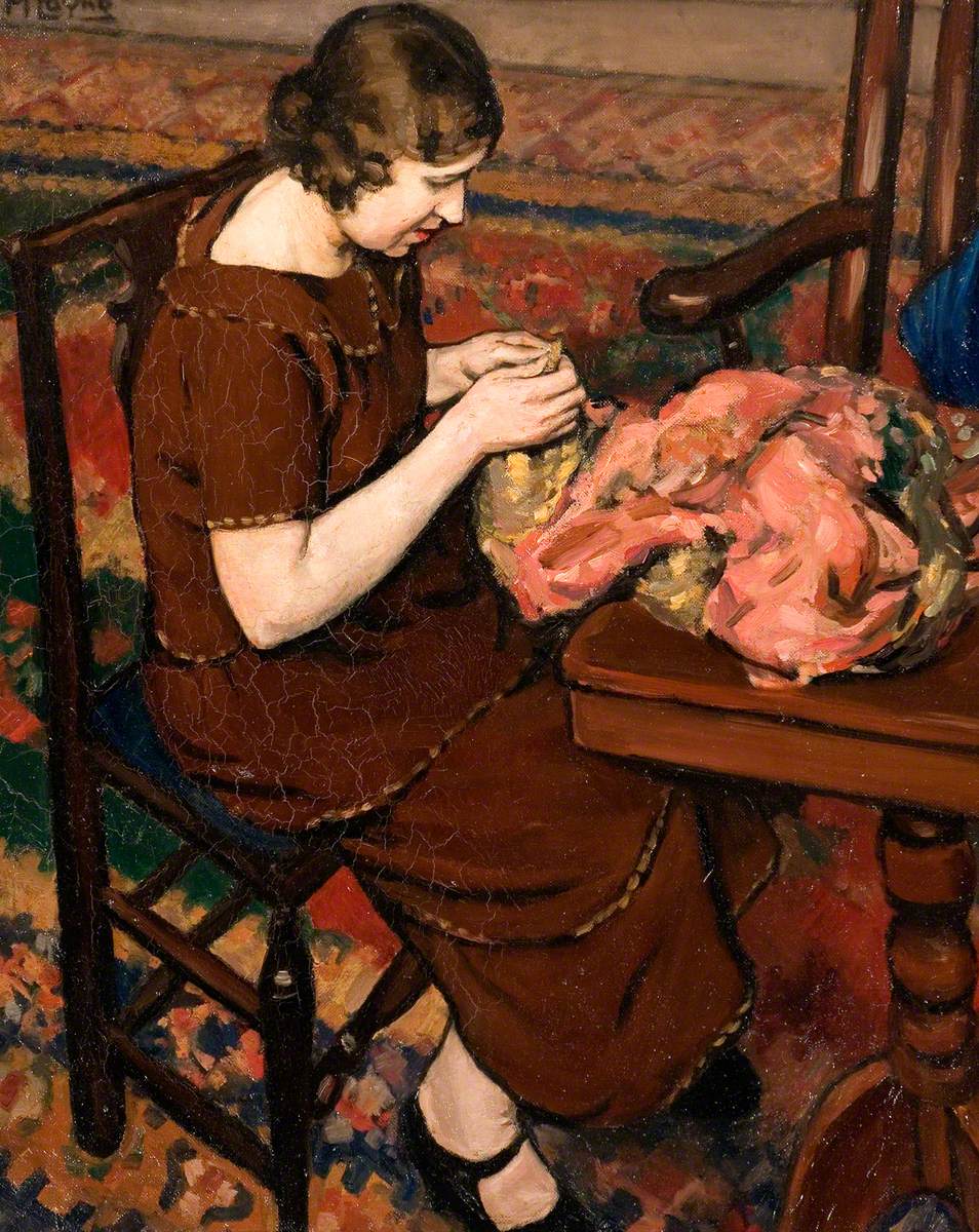 The Sewing Girl