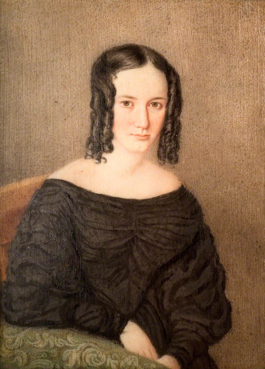 Portrait of an Unknown Female Member of the Pratt Family