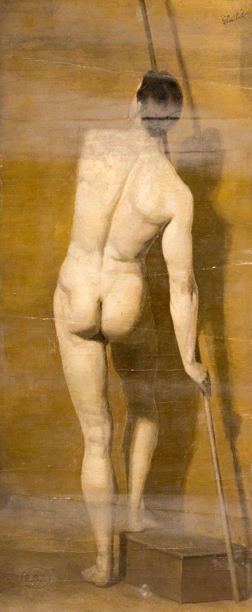 Study of a Male Nude with Javelin