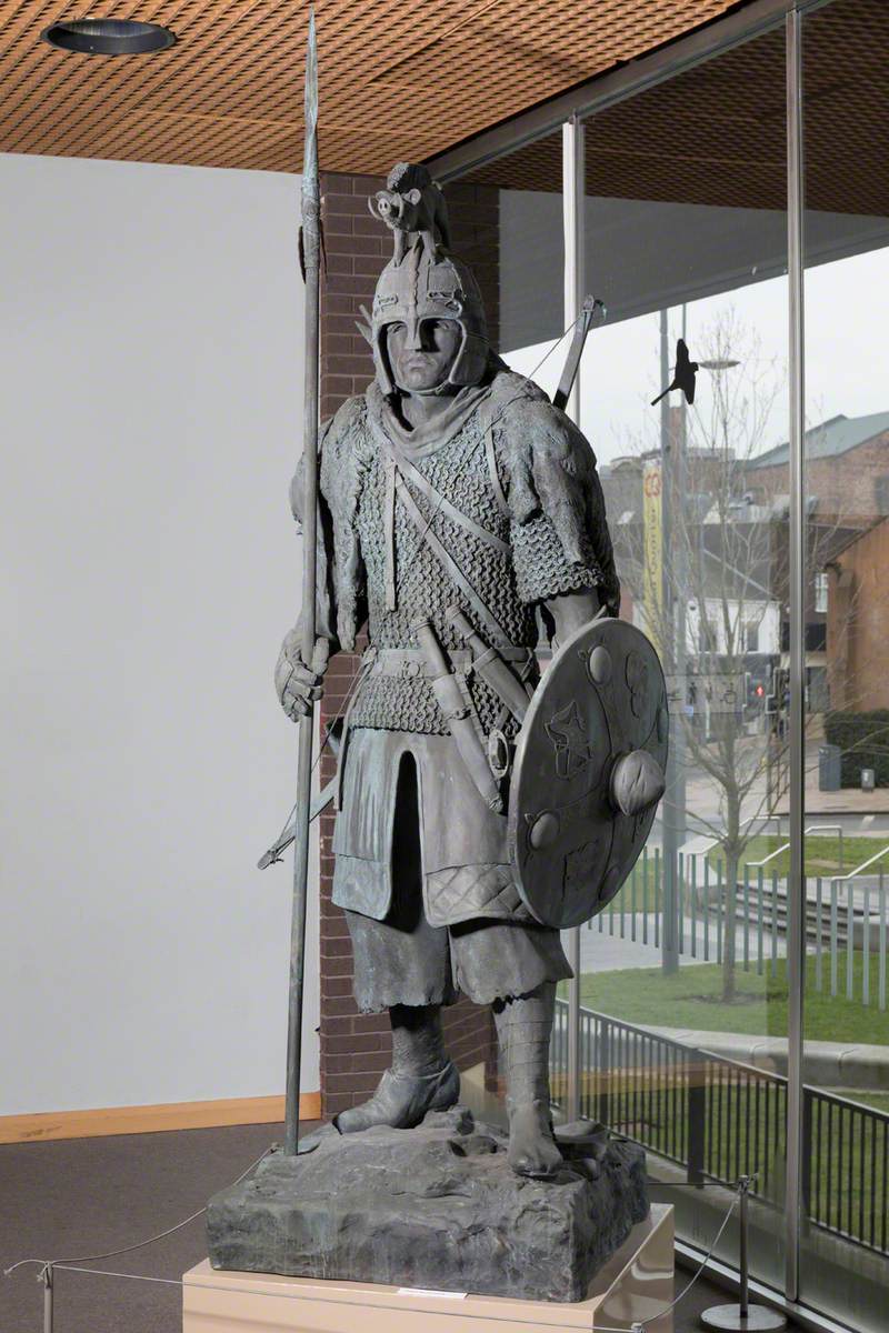 saxon warrior art