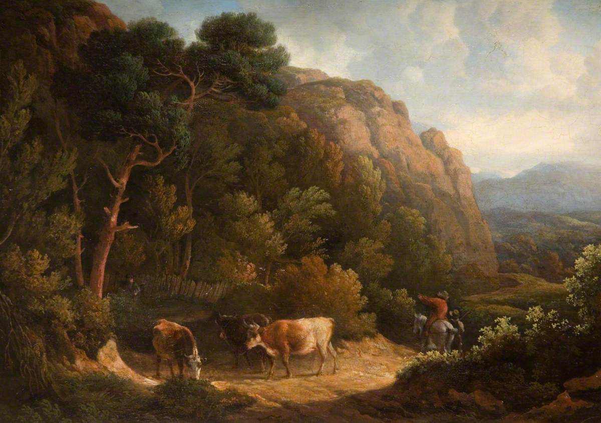 Landscape with Cows