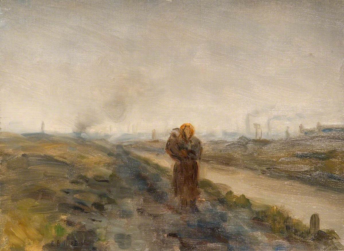 Mother and Child, Black Country Landscape