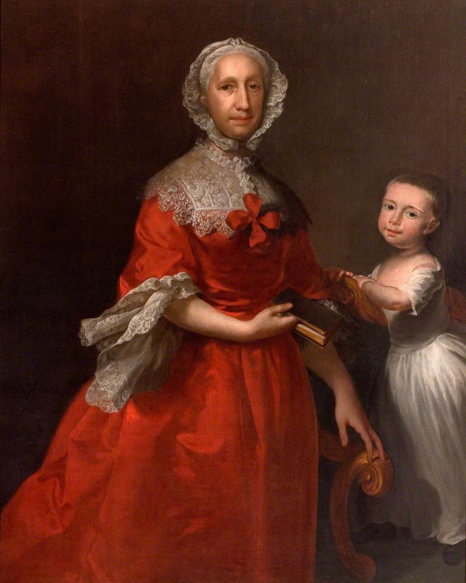 Isabella Lee and Her Grandson, William Waller | Art UK
