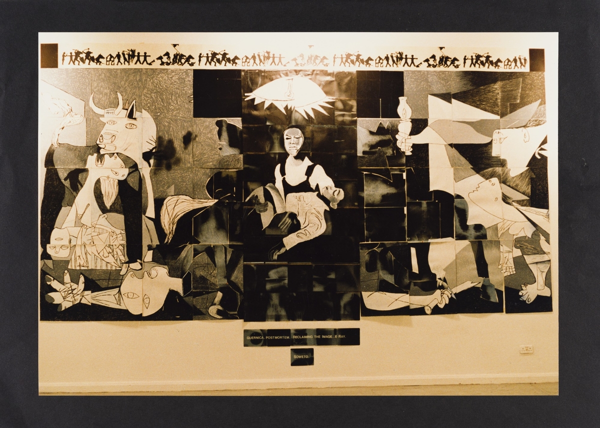 Preparatory Drawings for the Work 'Soweto/Guernica'
