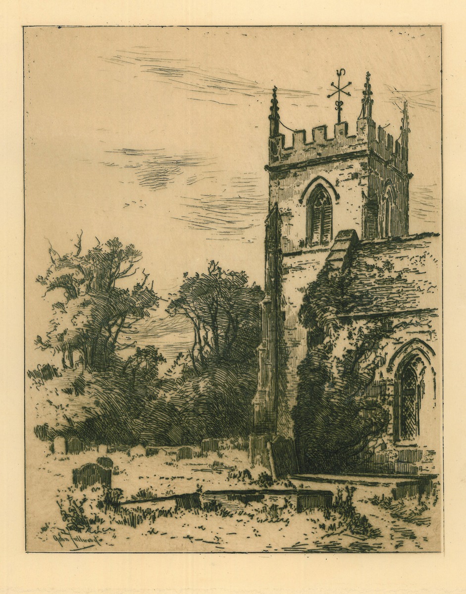 Codsall Church from 'Remnants of Old Wolverhampton' (Vol. I. 1880. No.s 1–37)