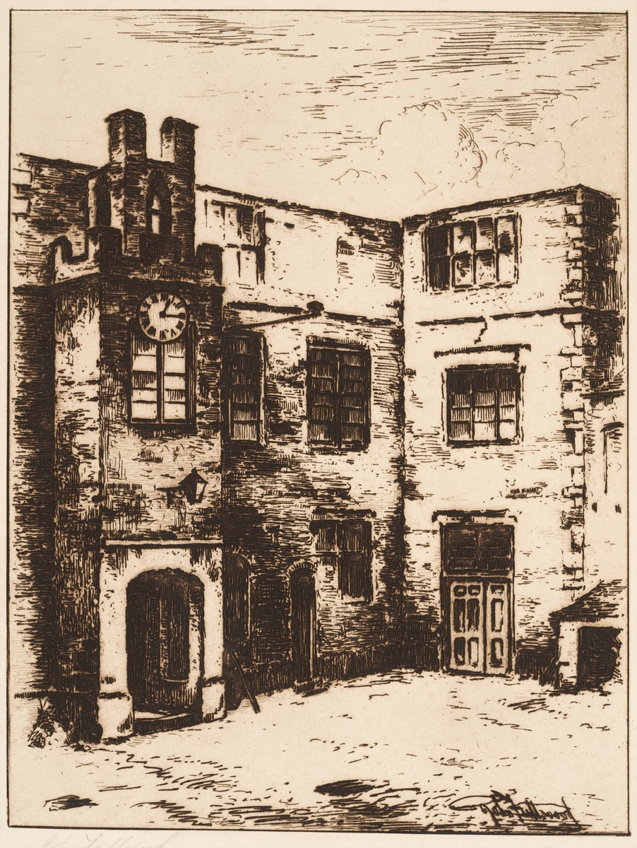 The Old Hall from 'Remnants of Old Wolverhampton' (Vol. I. 1880. No.s 1–37)