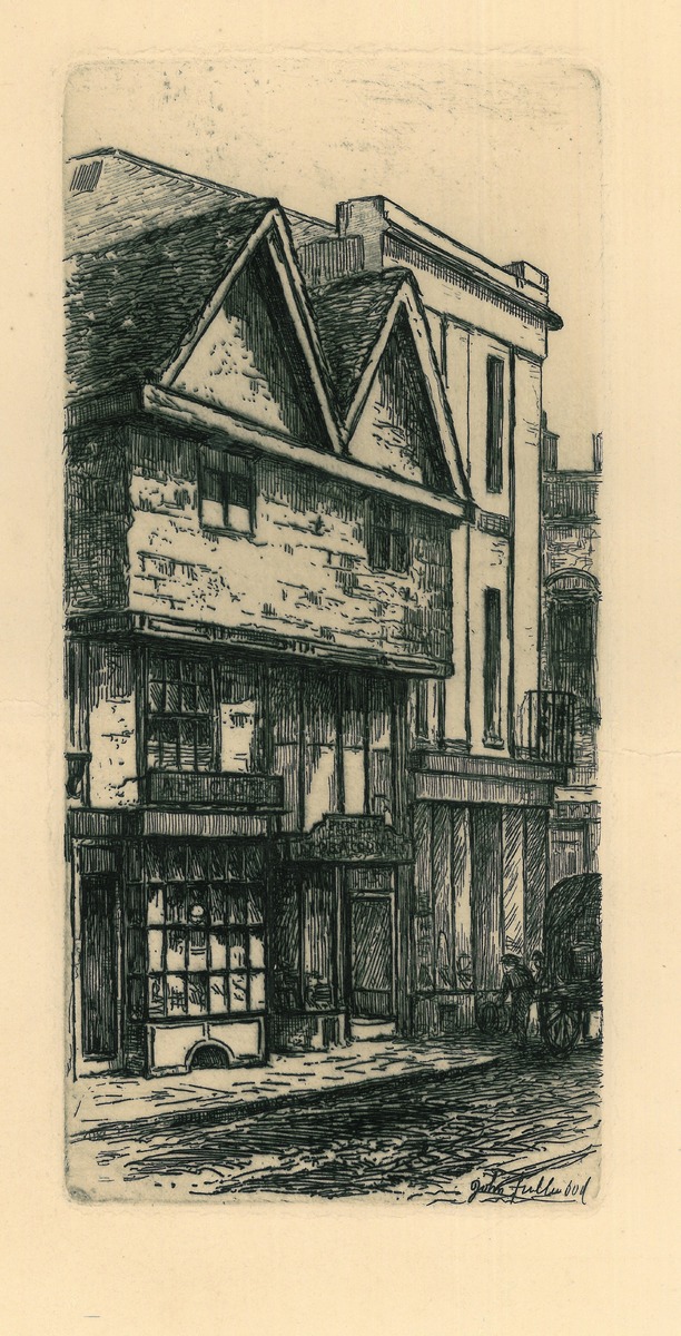 Old House, High Street from 'Remnants of Old Wolverhampton' (Vol. I. 1880. No.s 1–37)