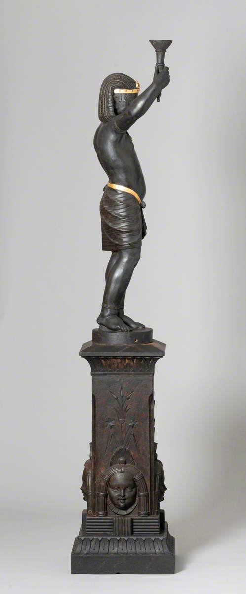 Egyptian Girl Torchère