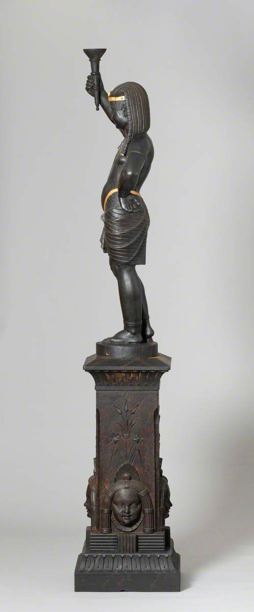Egyptian Girl Torchère