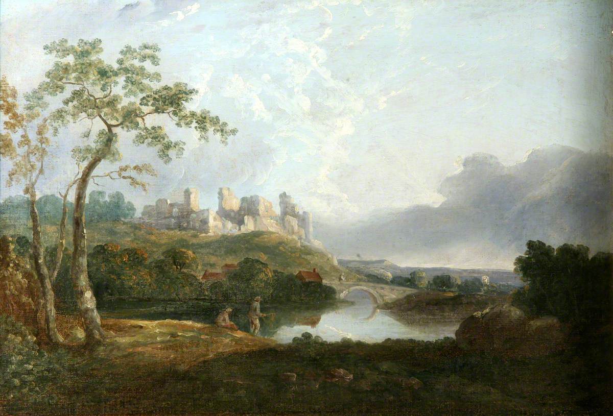 Landscape with Old Castle