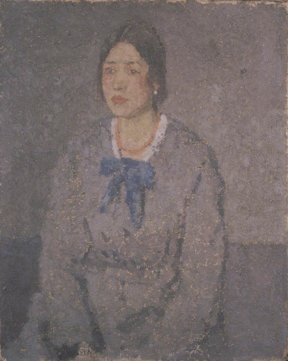 Woman with a Coral Necklace