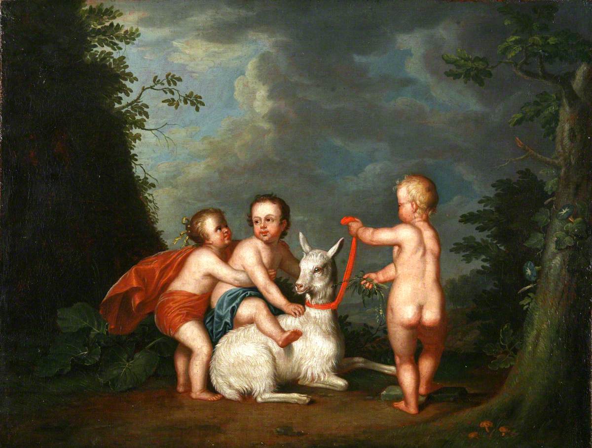 Cupids and Goat