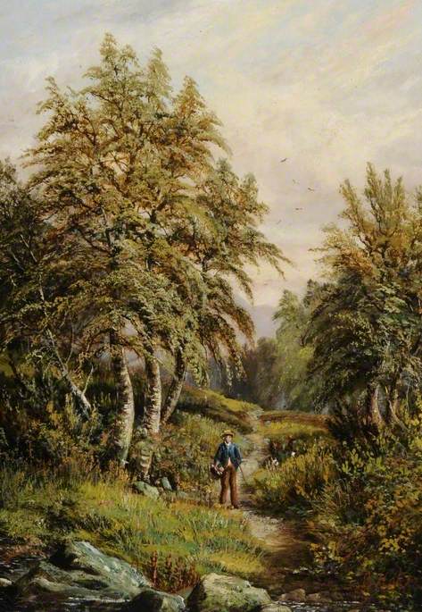Wooded Scene with Figures