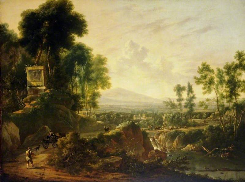 Landscape with a Shrine