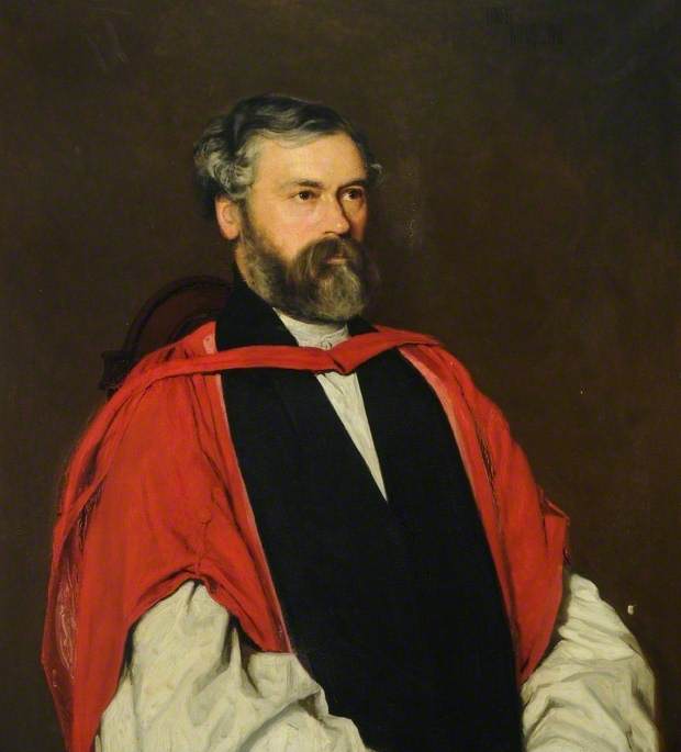 Reverend John Sharp Lawson (?), MA, LLD, FRHS, Vicar of St George's, Barnsley, South Yorkshire