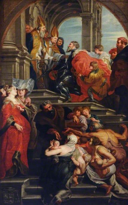 The Reception of Saint Bavo, the Patron Saint of Ghent