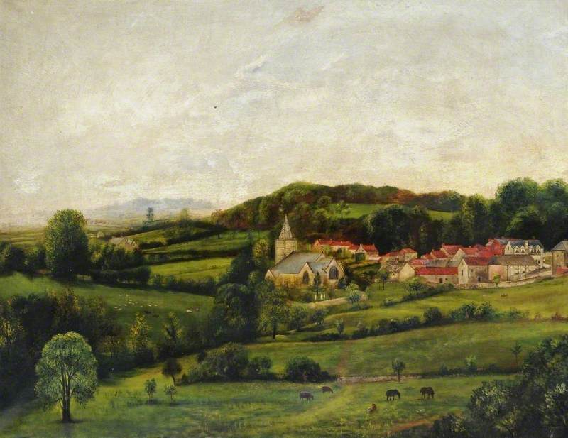 Landscape with a Village Church
