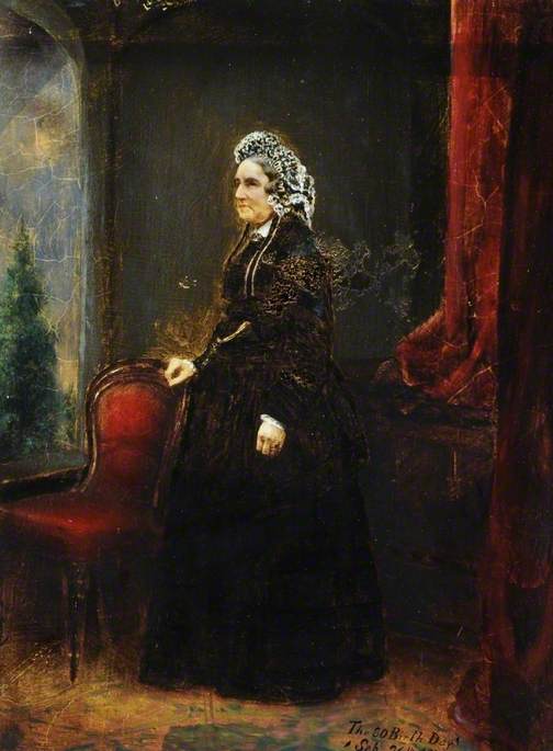 Mrs John Guest, née Hannah Shaw (1797–1882) (The Eightieth Birthday)