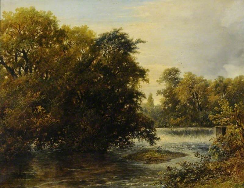 Landscape and Waterfall | Art UK