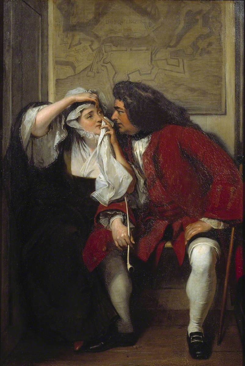 A Scene from Tristram Shandy ('Uncle Toby and the Widow Wadman')