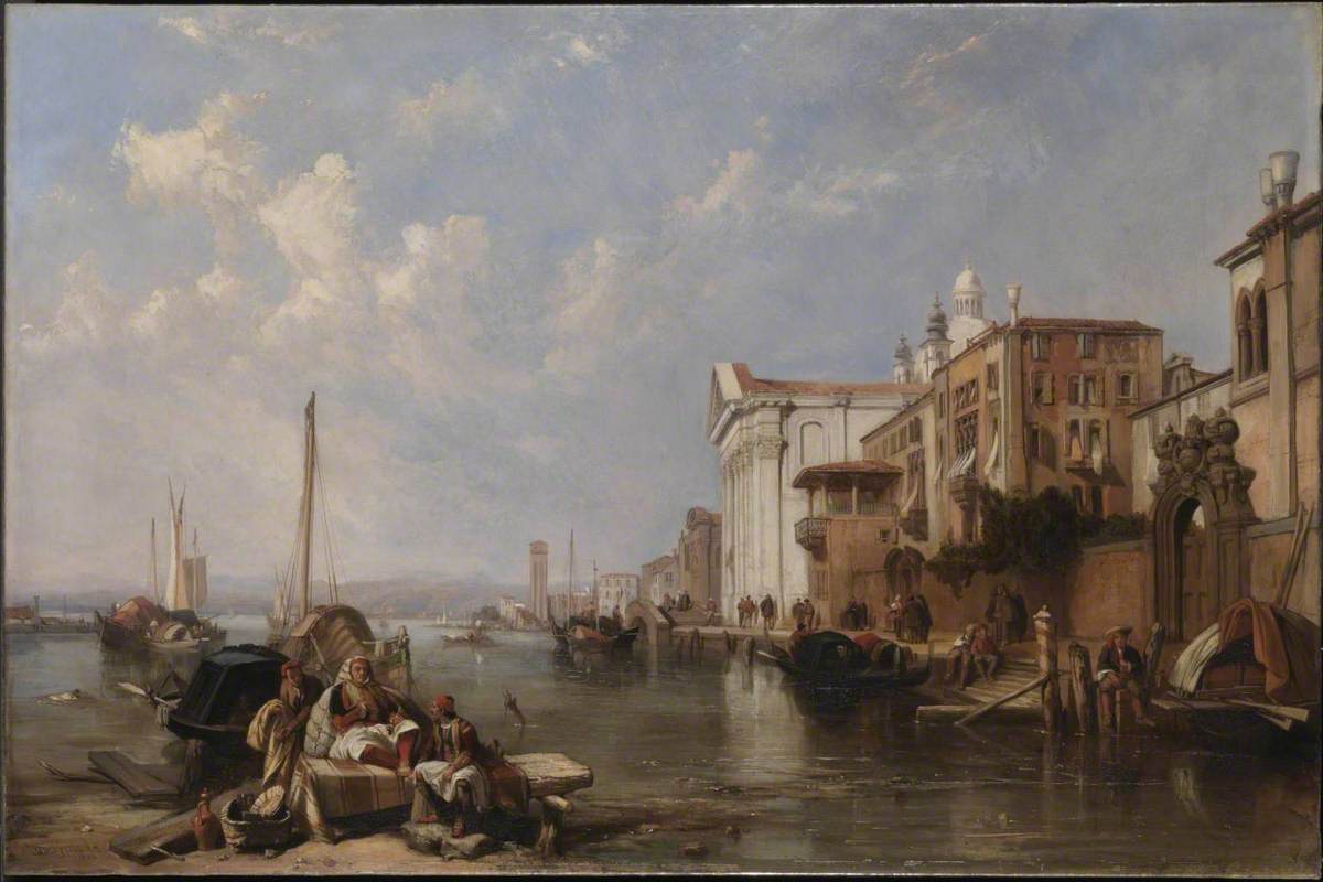 The Canal of the Giudecca, and the Church of the Gesuati, Venice