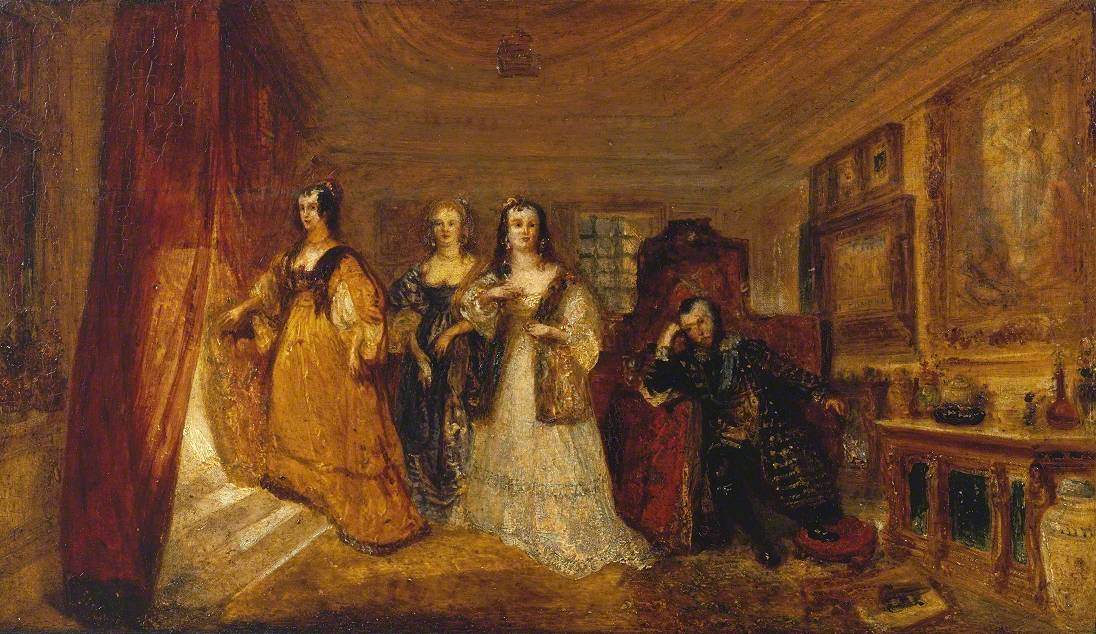 Lucy, Countess of Carlisle, and Dorothy Percy's Visit to their Father Lord Percy, when under Attainder ...