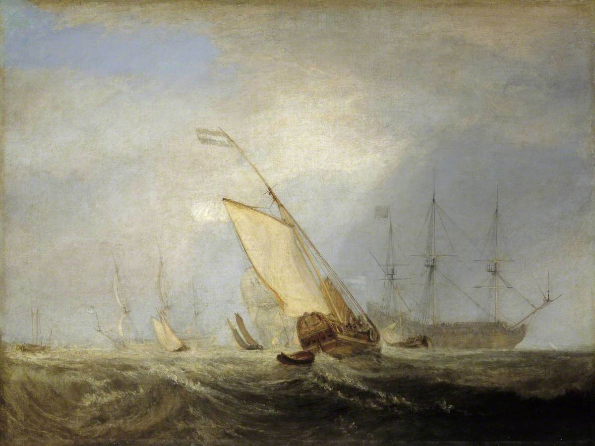 Van Tromp Returning after the Battle off the Dogger Bank