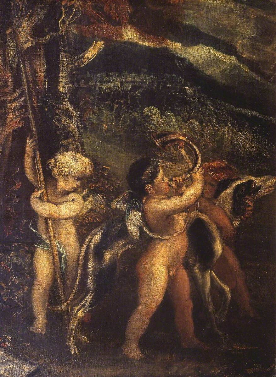 Cupids Preparing for the Chase