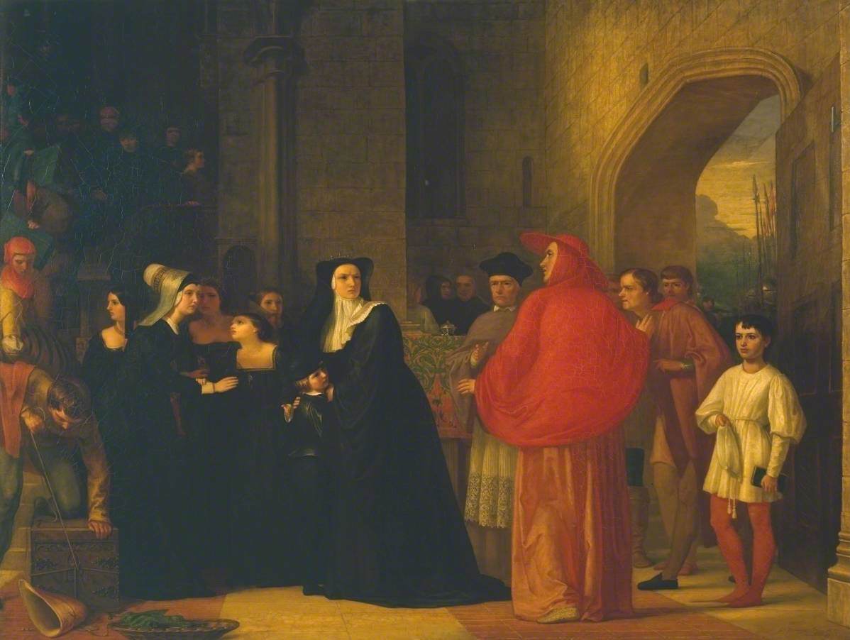 Cardinal Bourchier Urges the Widow of Edward IV to Let her Son out of Sanctuary