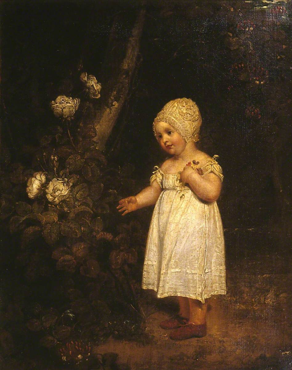 Philip Sansom, Jun., as a Child