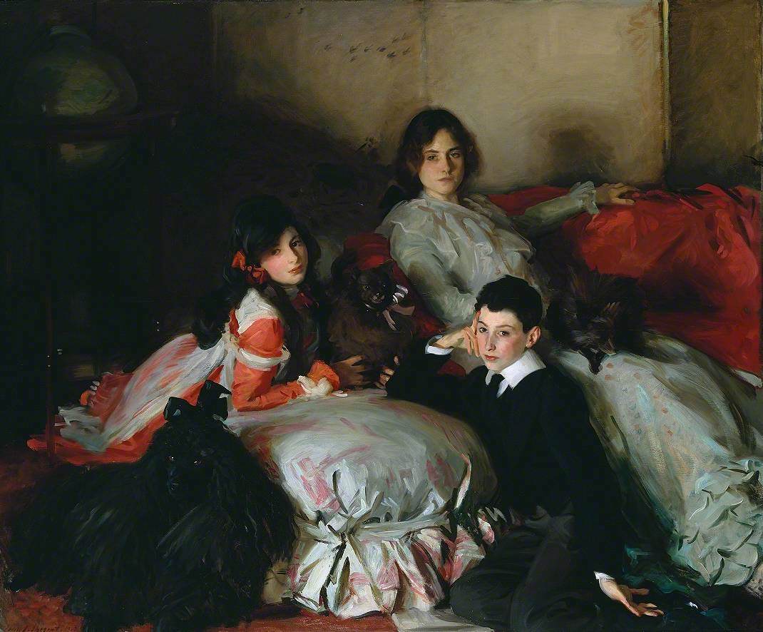 Essie, Ruby and Ferdinand, Children of Asher Wertheimer