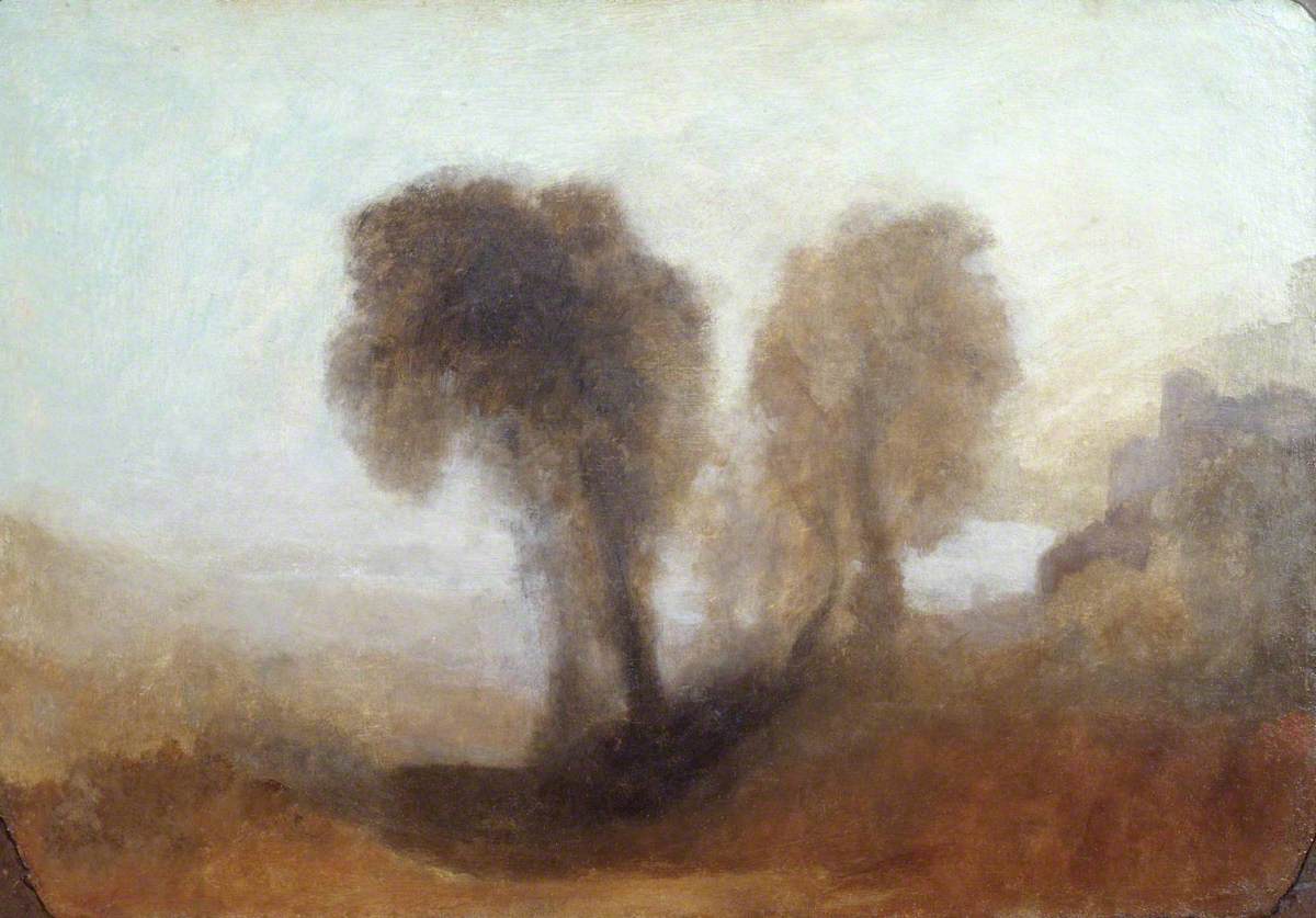 Landscape with Trees and a Castle